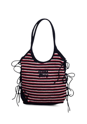 Miu Miu Ivy crochet bag - Blue