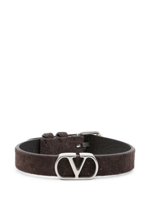Valentino Garavani VLogo-plaque bracelet - Silver