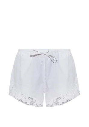 ROTATE BIRGER CHRISTENSEN drawstring shorts bright white