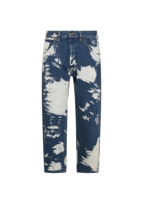 Vivienne Westwood bleach-effect straight-leg jeans - Blue