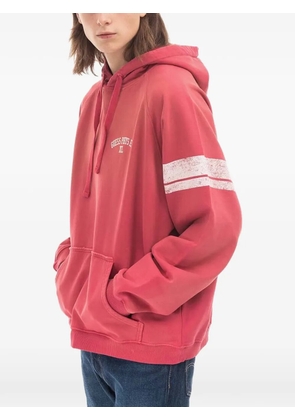 GUESS USA logo-print hoodie - Red