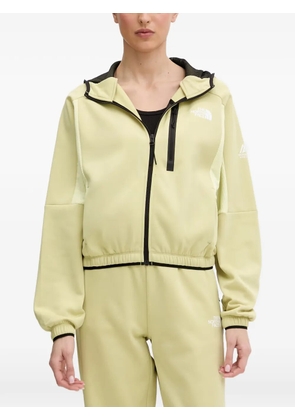 The North Face Mountain Athletics full-zip hooded fleece jacket - Yellow