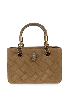 Kurt Geiger London Kensington woven tote bag - Brown