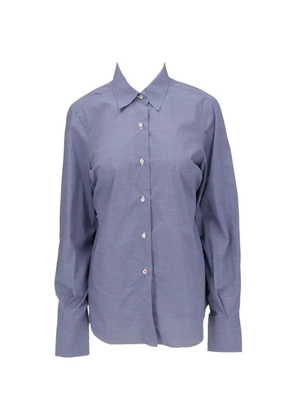 Isaia button-down long-sleeve shirt - Blue