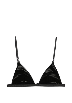 Patrizia Pepe triangle bra - Black