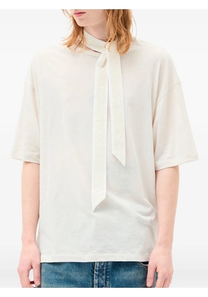 Ann Demeulemeester slogan-print T-shirt - White