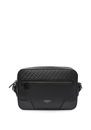 Lancel Charlie logo-embossed messenger bag - Black