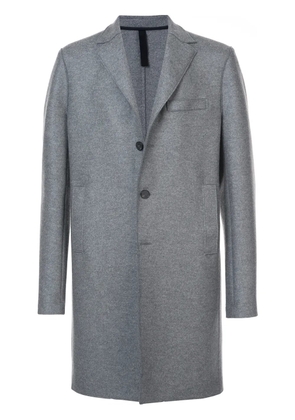 Harris Wharf London single-breasted coat - Grey