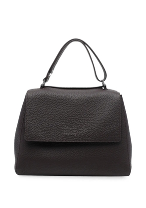 Orciani midi Sveva leather shoulder bag - Red