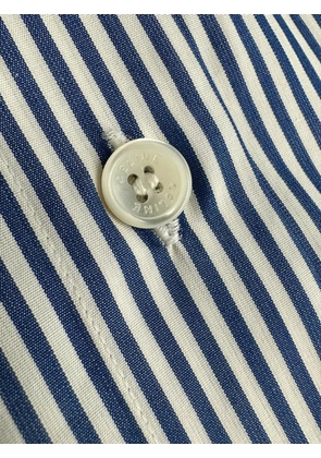 Celine Pre-Owned Classic striped cotton shirt - Blue