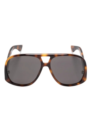 Saint Laurent Eyewear SL 652 pilot-frame sunglasses - Brown