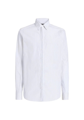 Dolce & Gabbana striped poplin Martini shirt - White
