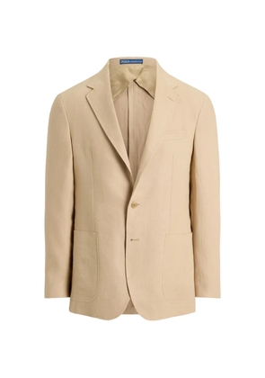 Polo Ralph Lauren tailored-fit linen jacket - Neutrals