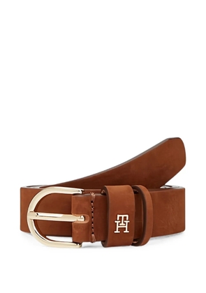 Tommy Hilfiger Essential Effortless nubuck belt - Brown