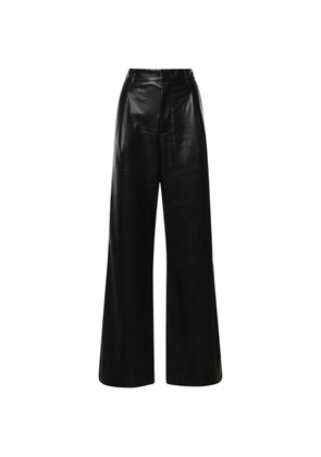 THE ANDAMANE pleated trousers - Black