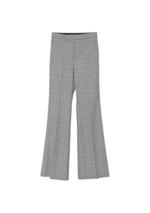 Sportmax Spxanfora Prince of Wales check trousers - Black