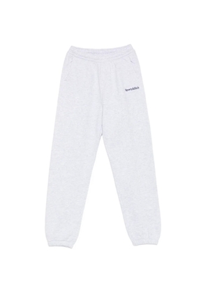 Sporty & Rich logo-embroidered track pants - Grey