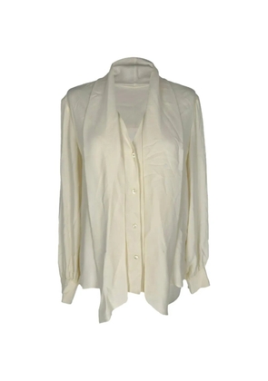 Celine Pre-Owned cowl-neck blouse - Neutrals