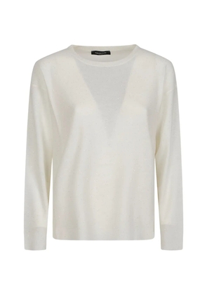 Fabiana Filippi sequin-embellished sweater - White