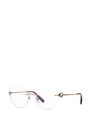 Chopard rimless cat-eye glasses - Gold