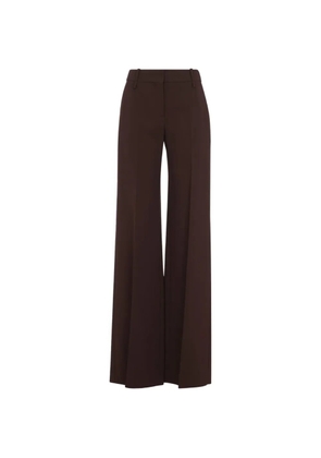Ermanno Scervino Interlock flared trousers - Brown