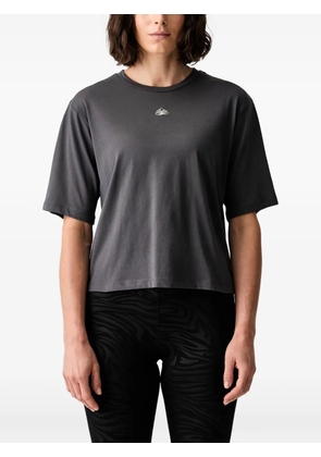 Ea7 Emporio Armani embroidered-logo T-shirt - Grey