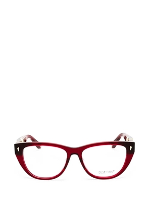 Roberto Cavalli cat-eye frame glasses - Red