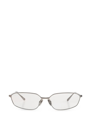 Balenciaga geometric-frame glasses - Silver