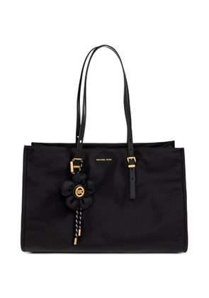 Michael Michael Kors Zadie flower-charm tote bag - Black