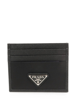 Prada Pre-Owned Re-Nylon Saffiano card holder - Black