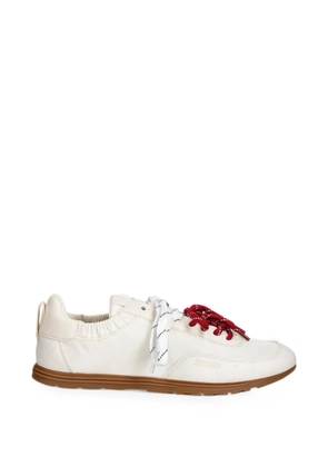 DKNY Arianna logo-embossed panelled sneakers - Neutrals