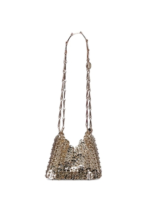Rabanne mini 1969 chainmail shoulder bag - Gold