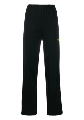 Balenciaga neon appliqués jogging trousers - Black