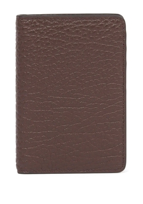 Maison Margiela numbers-motif cardholder - Brown