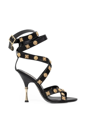 Just Cavalli embellished wrap-around sandals - Black