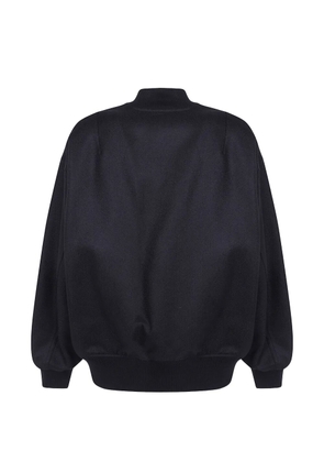 DRHOPE herringbone-weave bomber jacket - Black