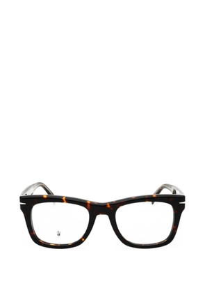 Eyewear by David Beckham tortoiseshell-effect square-frame glasses - Brown