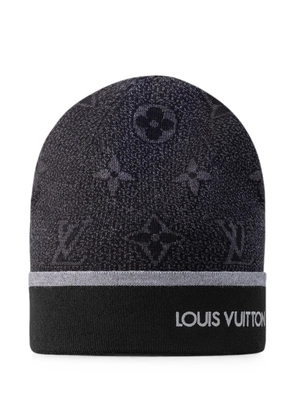 Louis Vuitton Pre-Owned Monogram Eclipse beanie hat - Black