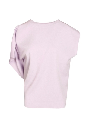 CFCL Ac Milan draped T-shirt - Purple