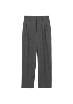 AMI Paris two-pleats wool trousers - Grey
