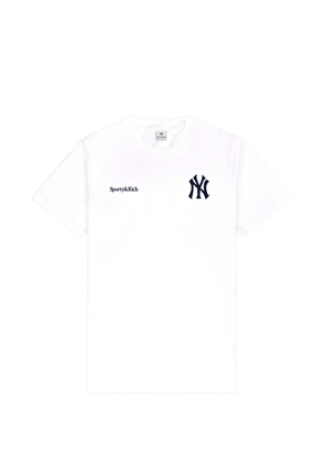 Sporty & Rich logo-detail crew-neck T-shirt - White