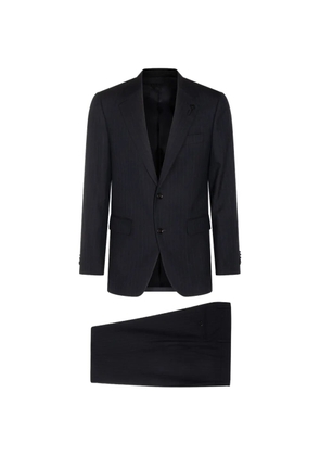 Lardini pinstripe suit - Blue