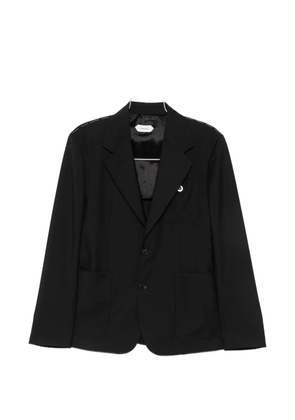 Versace Medusa-detail blazer - Blue