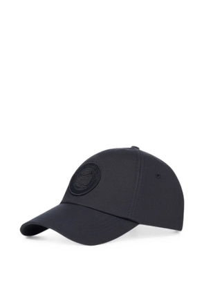 BOSS logo-patch baseball cap - Blue