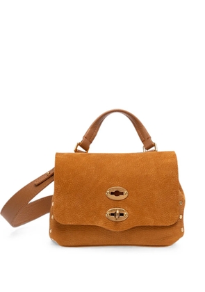 Zanellato baby Postina Jones stud-embellished handbag - Brown
