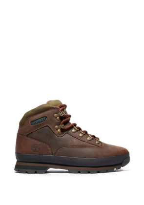 Timberland Euro Hiker logo-detail leather boots - Brown