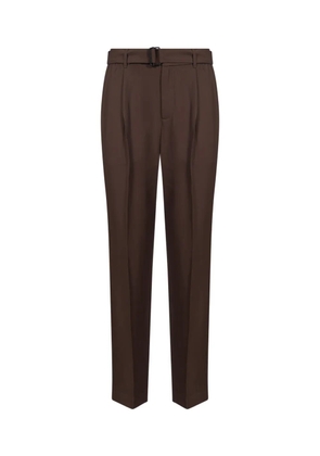 Simkhai Elvis belted pleated tailored trousers - Brown