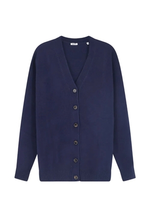 ASPESI button-fastening V-neck cardigan - Blue