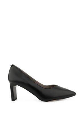 LINDA BAUMANN pointed-toe block-heel pumps - Black