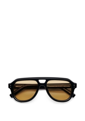 Chimi Niko double-bridge pilot-frame sunglasses - Black